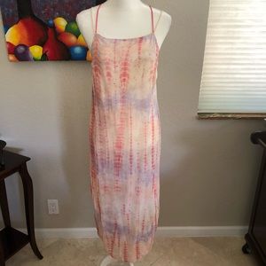 Free People strappy dress or tunic side high slits